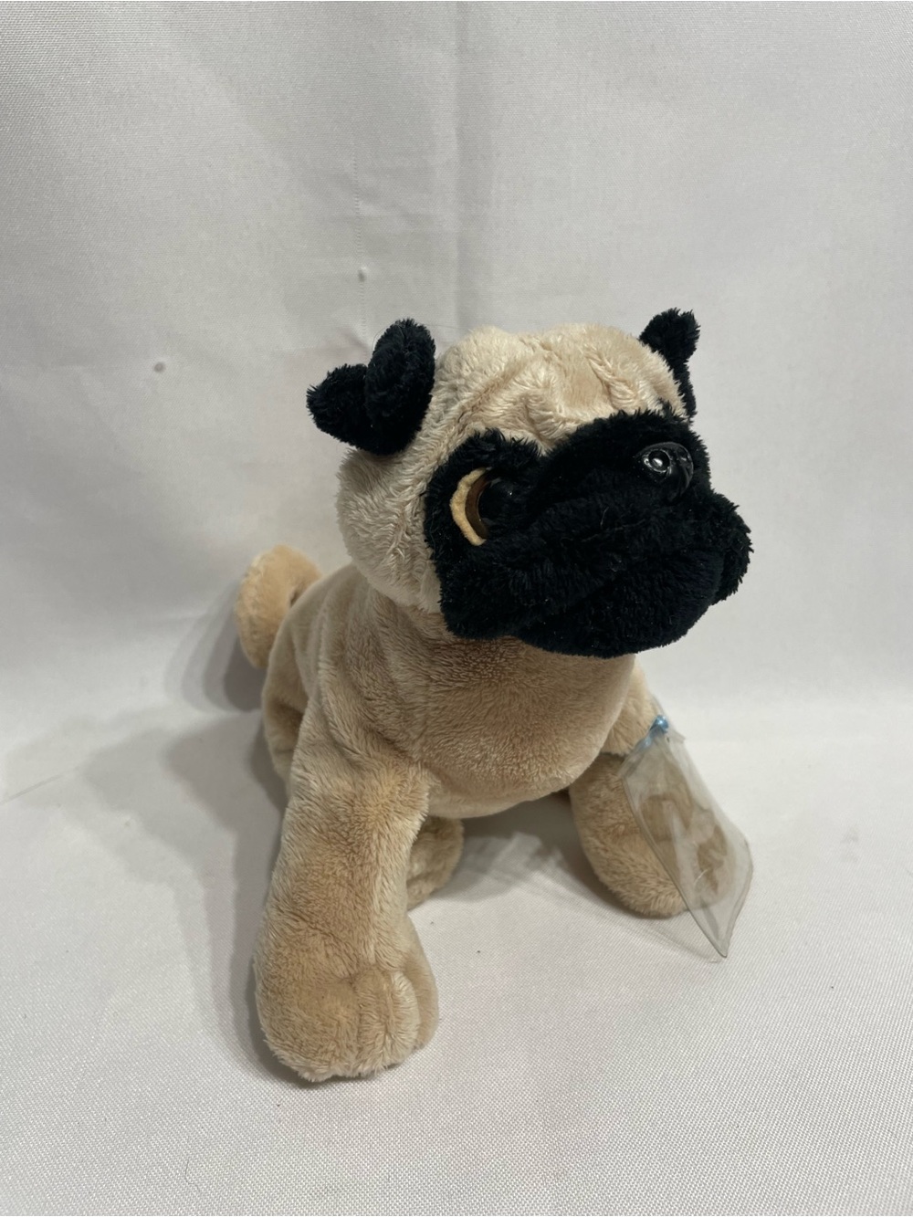 6” Ganz Webkinz Pug dog plush HM105 Great Condition no code